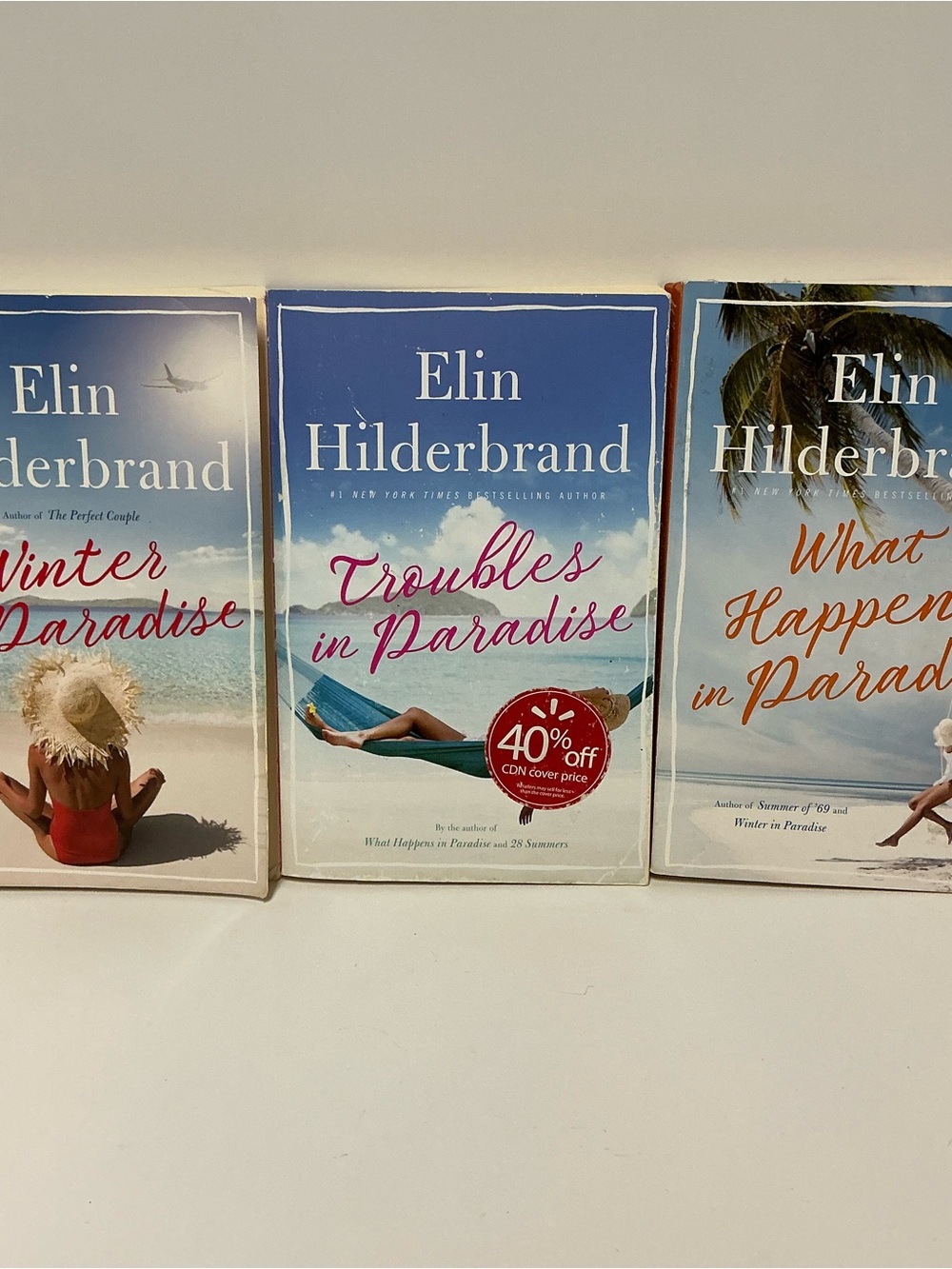 Set of 3 Elin Hilderbrand Books- Summer Reading